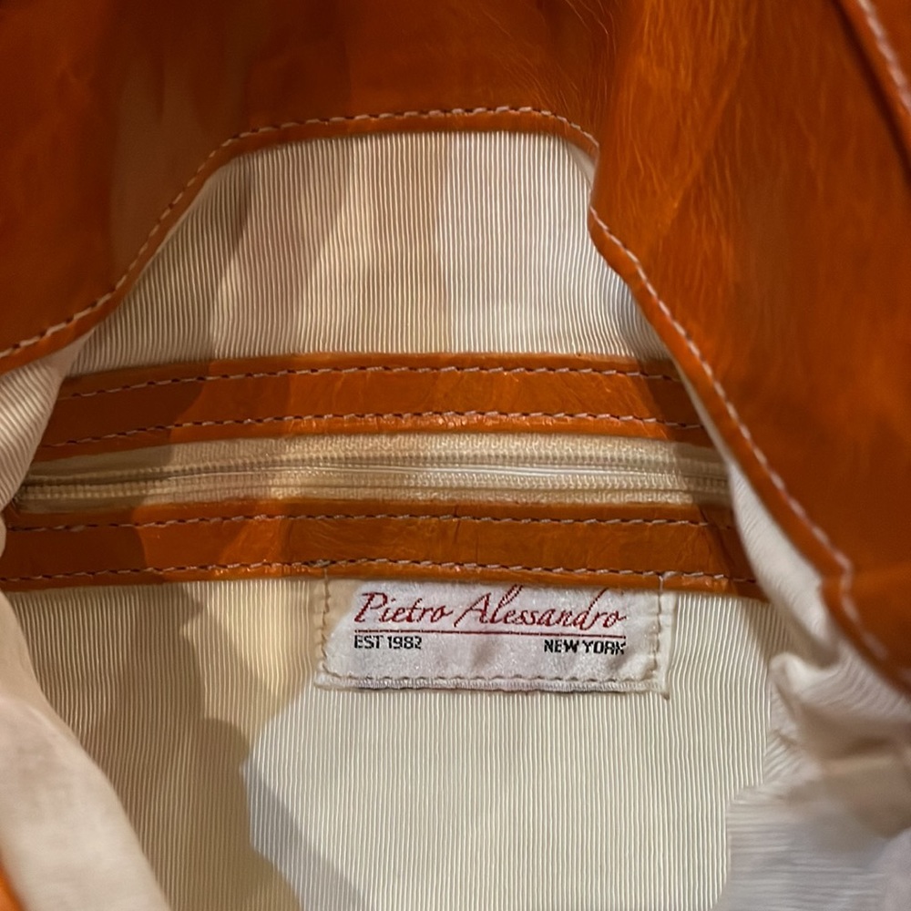 PIETRO ALESSANDRO ORANGE PURSE - Picture 4 of 7